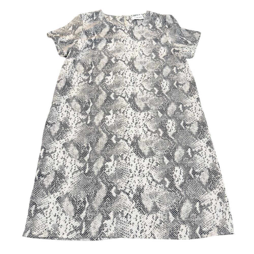 Gilli Snakeskin Print Patterned Pencil Shift Dress Size Large